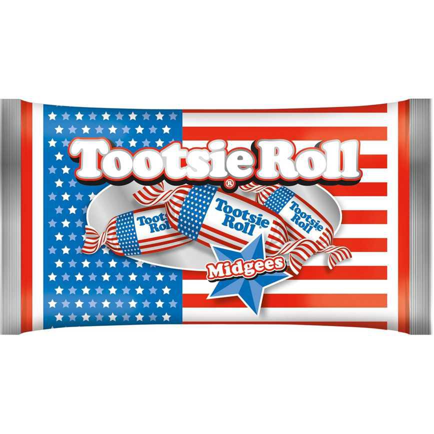 Tootsie Roll Midgees Stars &amp; Stripes 11 oz.