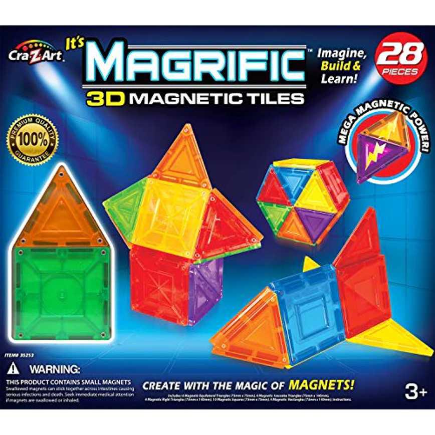 Cra-Z-Art Magnetic Block Set 28 pc.