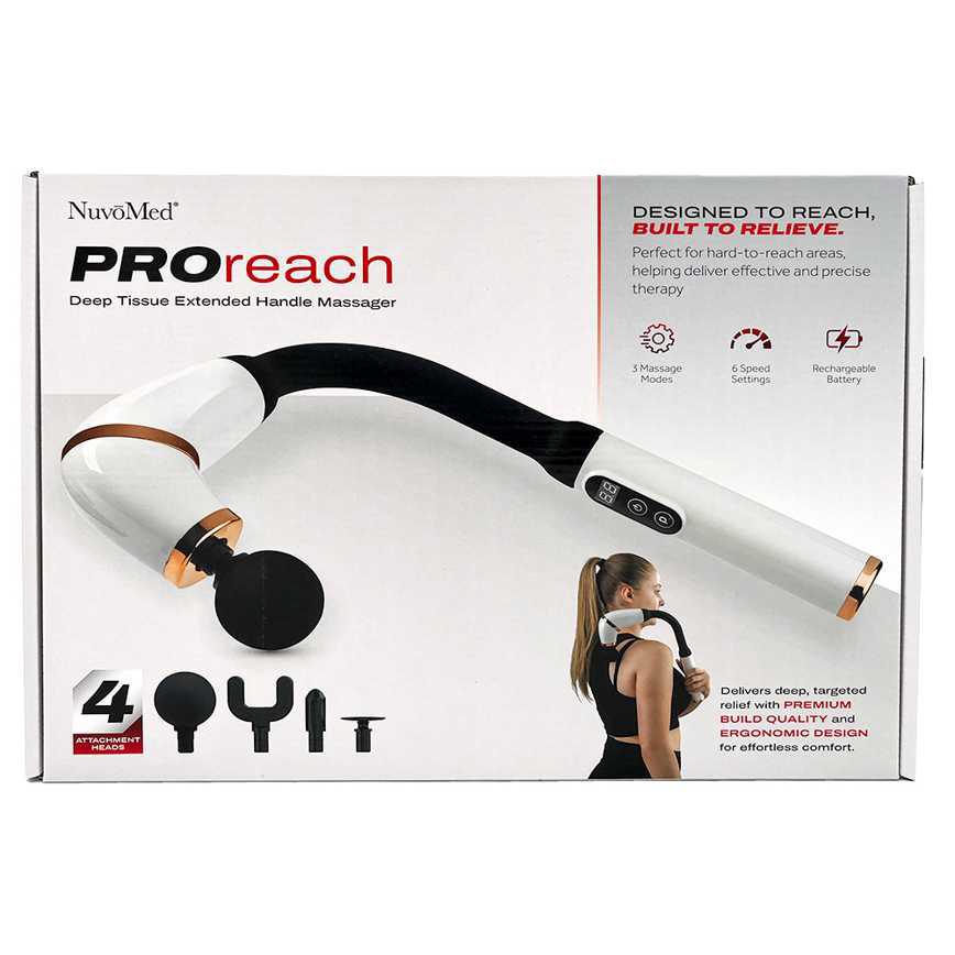 NuvoMed ProReach Deep Tissue Extended Handle Massager