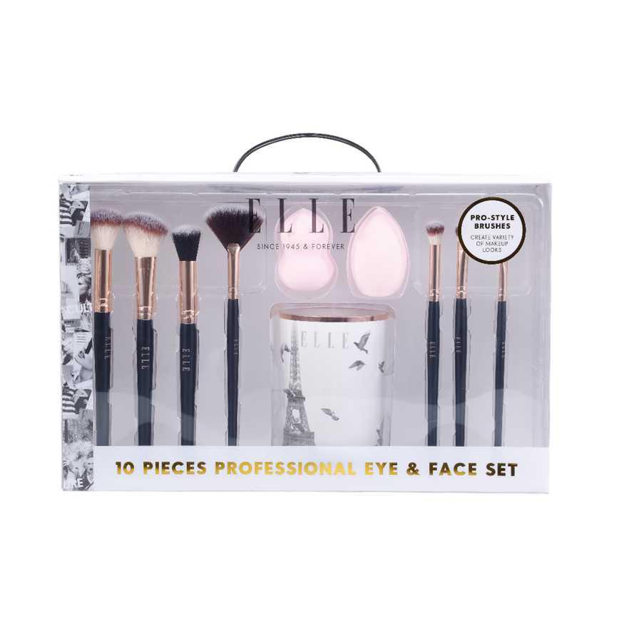 Elle Makeup Tool Collection 10 pc.