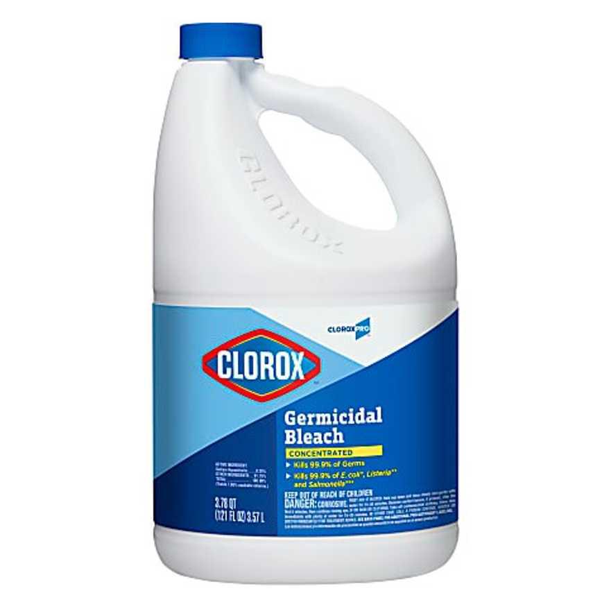 Clorox Concentrated Germicidal Bleach 121 oz.