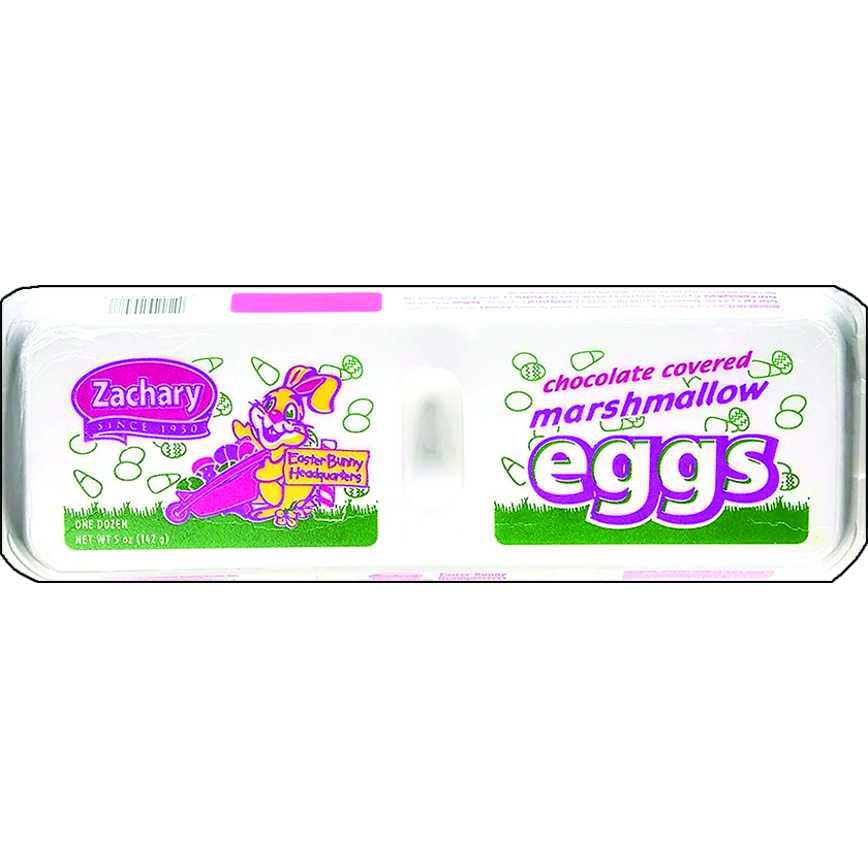 Zachary Confections Chocolate Marshmallow Eggs 12 ct.
