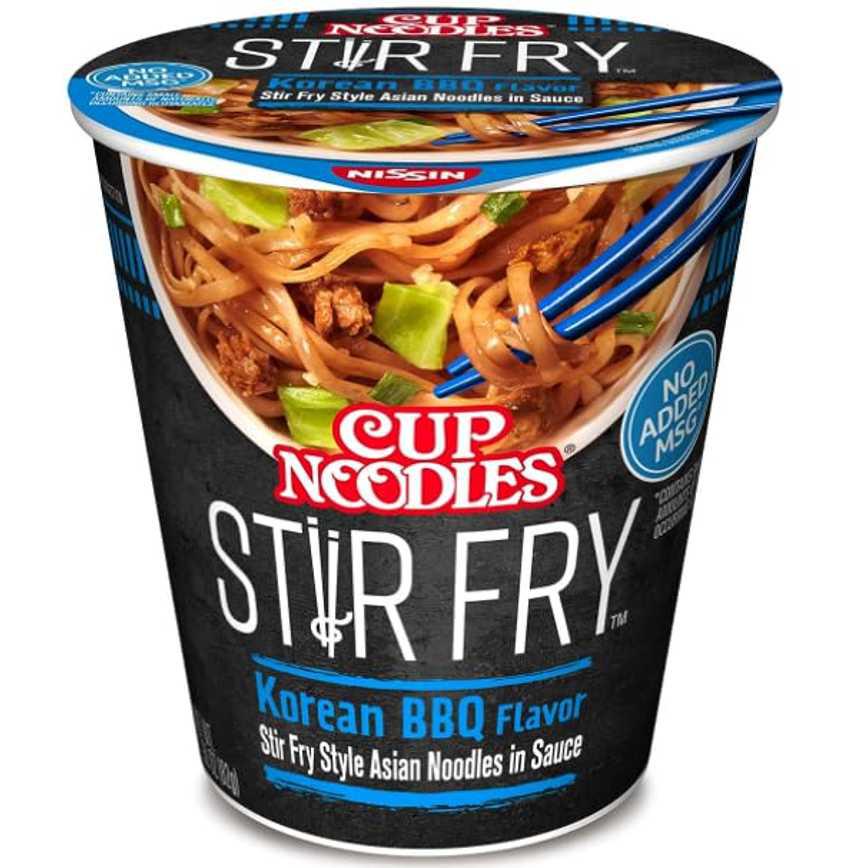 Nissin Stir Fry Ramen Cups 2.93 oz.