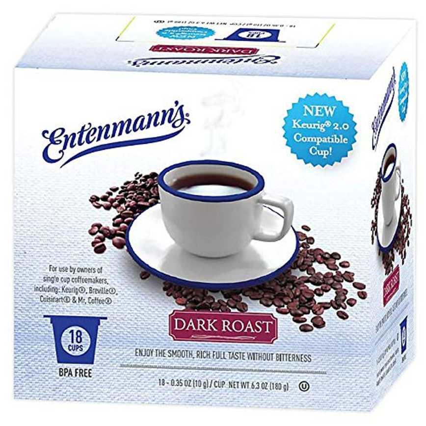 Entenmann's Dark Roast Coffee K-Cups 18 ct.