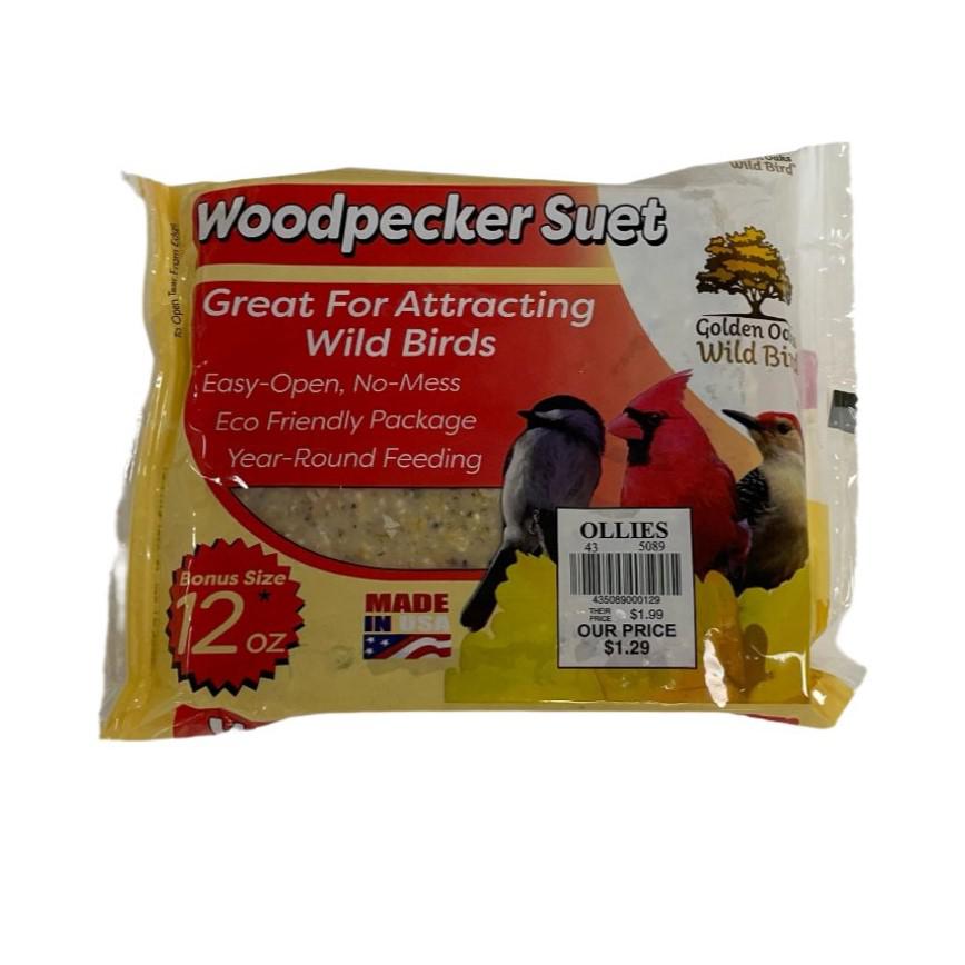 Golden Oaks Wild Bird Suet 12 oz. 