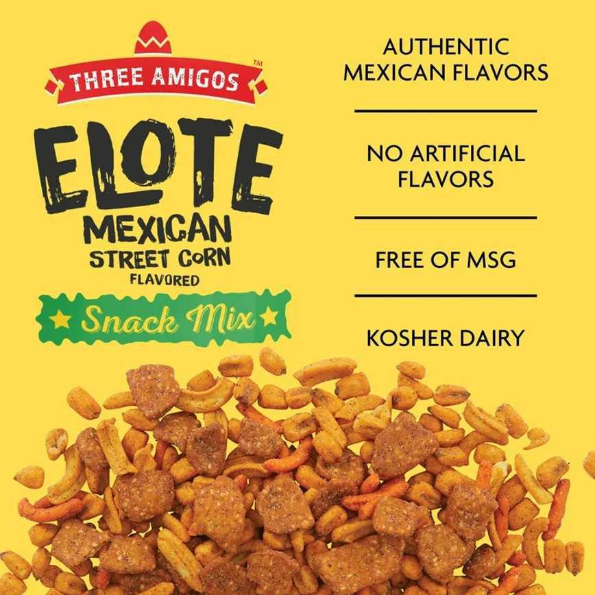 Three Amigos Elote Mexican Street Corn Snack Mix 7 oz.