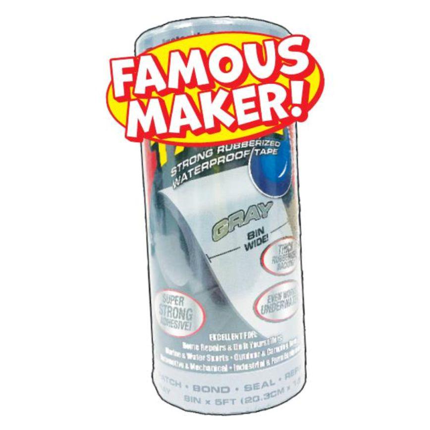 Famous Maker Waterproof Tape Roll 8&quot; x 5&#39;