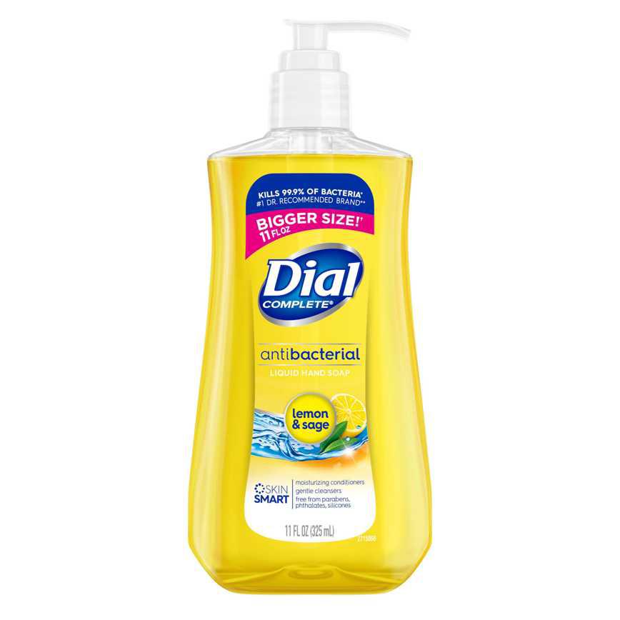 Dial Liquid Hand Soap Lemon &amp; Sage 11 oz.